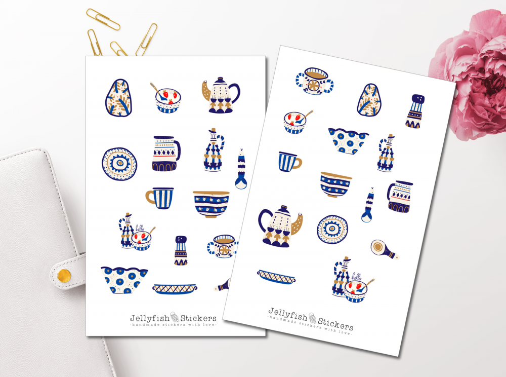 Keramik Sticker Set